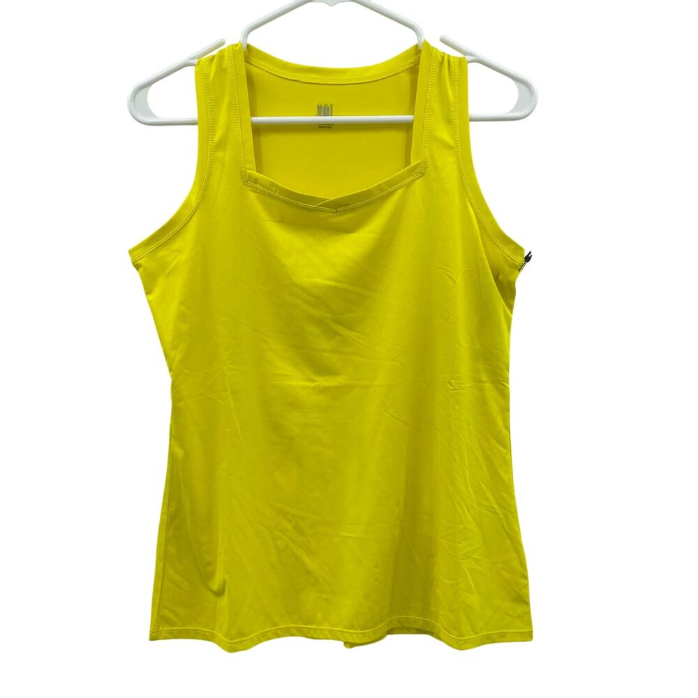Tail Filippa Tank Top, Sweetheart Neckline, UPF 50,‎ Yellow, NWT, Sz. M, Sunny
